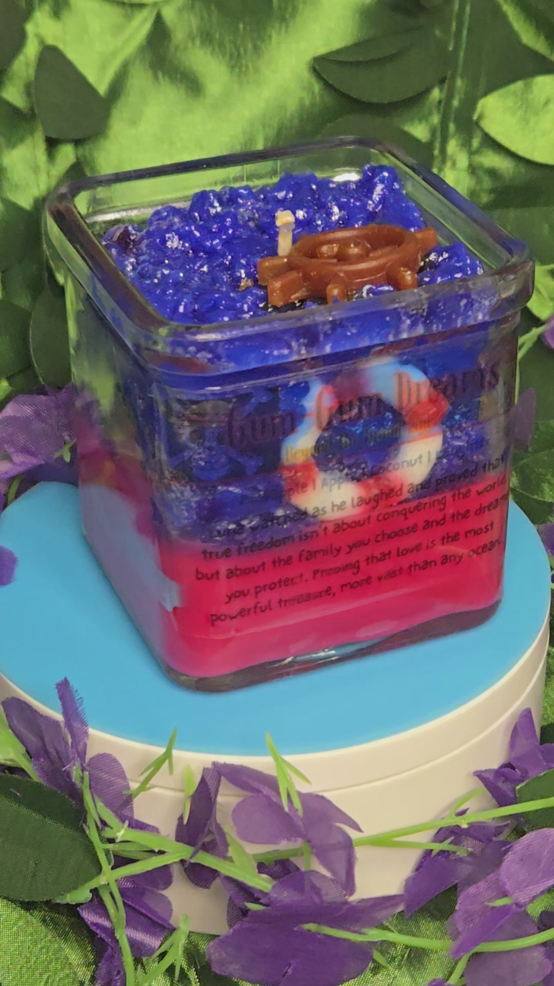 Gum Gum Dreams - Luffy of One Piece Inspired Candle