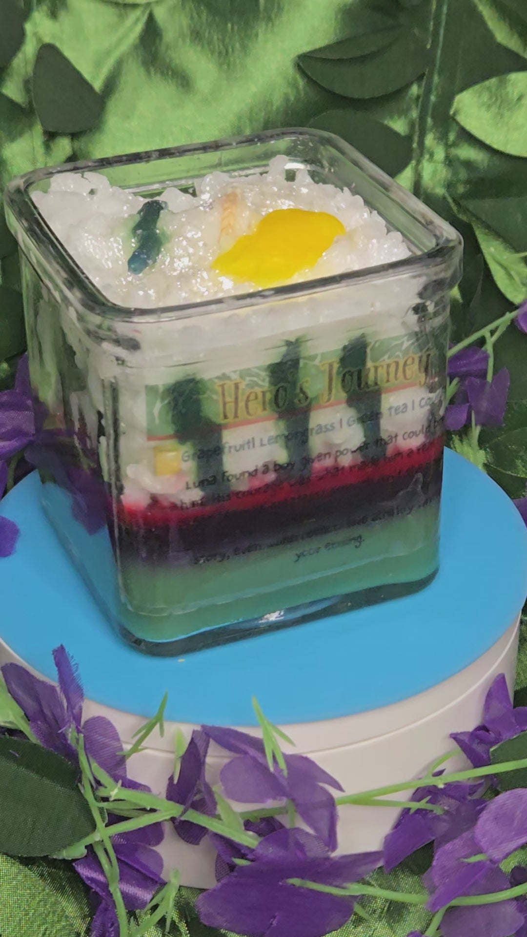 Hero's Journey - Deku of My Hero Academia Inspired Candle