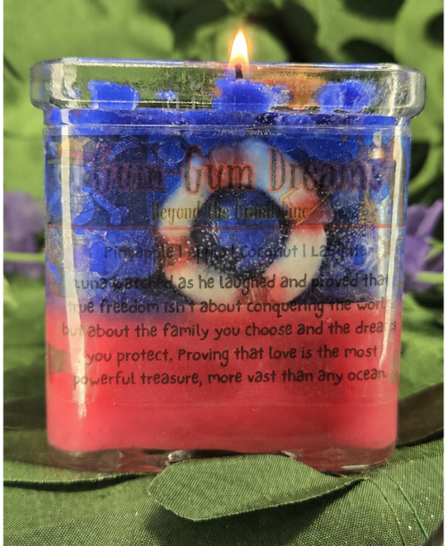 Gum Gum Dreams - Luffy of One Piece Inspired Candle